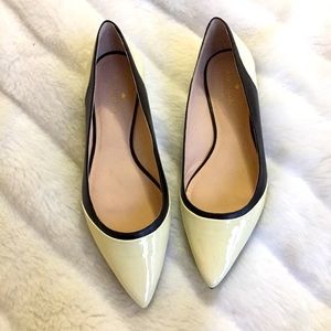 Kate Spade Alleah Leather Ballerina Flats 7M